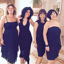 Italian female quartet for live performances